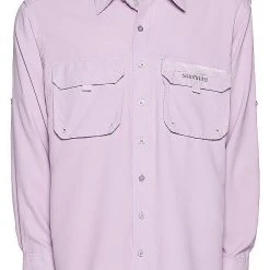 Shirts Shimano Girls Lilac Vented Shirt