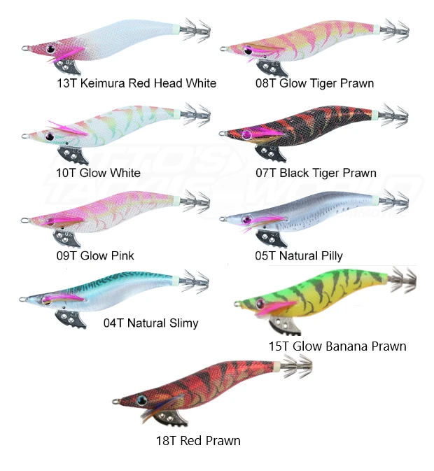 Shimano Sephia Egixile SS Rattle Squid Jigs 3.0 3 Shimano Sephia Egixile SS Rattle Squid Jigs 3.0