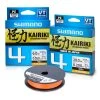 Shimano Kairiki 4 Strand 150m Hi Vis Orange Braided Fishing Line -Cheap Shimano Store 120718