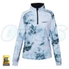 Shirts 22 Shimano Ladies Corporate Ice Water Sublimated Long Sleeve Fishing Shirt -Cheap Shimano Store 22S Corp Women Sub SunB