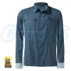 Shirts 22 Shimano Pro Stretch Vented Navy Long Sleeve Fishing Shirt 1 Shirts 22 Shimano Pro Stretch Vented Navy Long Sleeve Fishing Shirt -Cheap Shimano Store 22S ProStret VentNavy