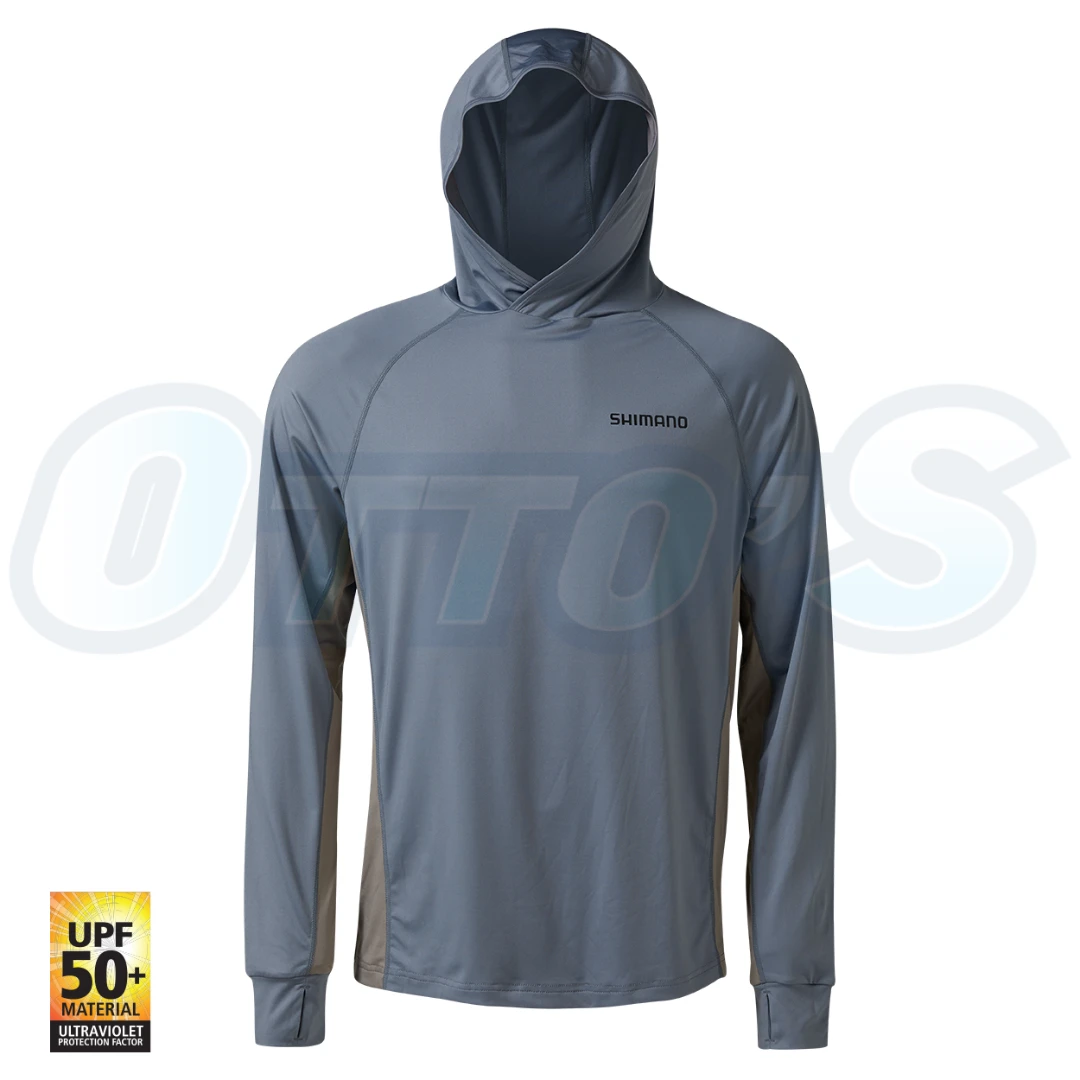 Shirts 22 Shimano Hooded Tech Tee Cool Grey Long Sleeve Fishing Shirt 3 Shirts 22 Shimano Hooded Tech Tee Cool Grey Long Sleeve Fishing Shirt
