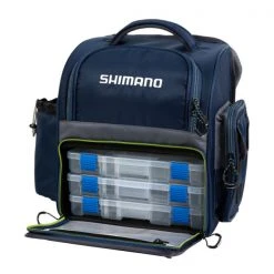 Tackle Storage Shimano Medium Backpack & Tackle Boxes LUGB-14