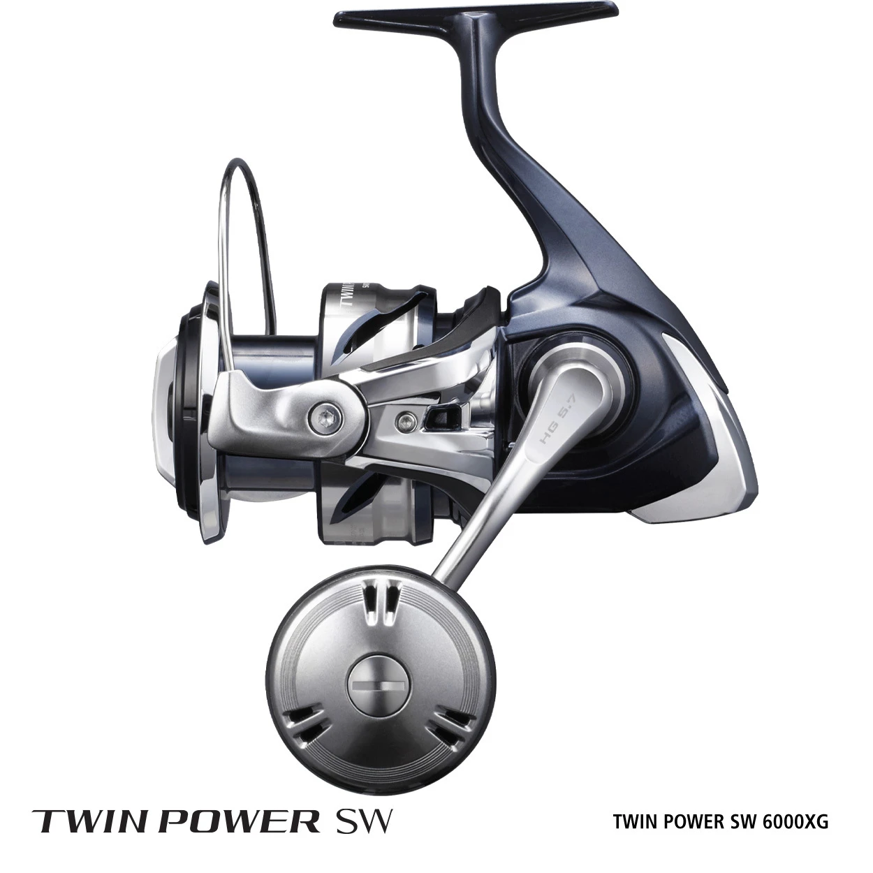 Shimano 21 Twin Power SW C 6000 HG Spinning Fishing Reel 3 Shimano 21 Twin Power SW C 6000 HG Spinning Fishing Reel